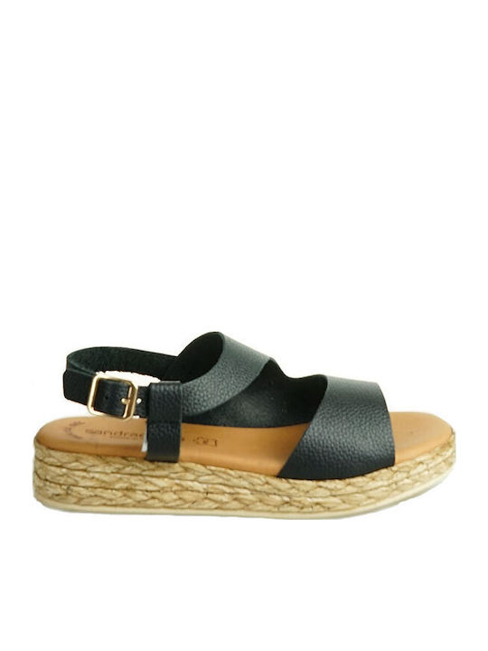 Women's Flat Sandals Black