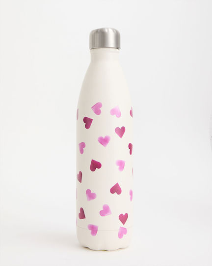 Chilly's Original Series Eleanor Bowmer Μπουκάλι Θερμός Ανοξείδωτο BPA Free 750ml Hearts