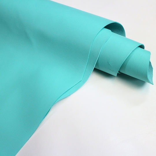 Leather Nappa Blue Curacao 1105nl 0.47-0.55 Square Meters