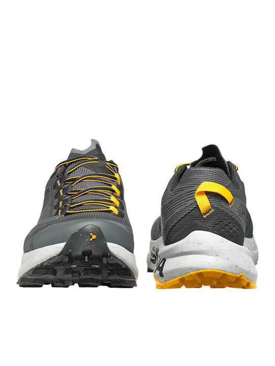 Ανδρικά Sneakers Γκρι / Κιτρινο