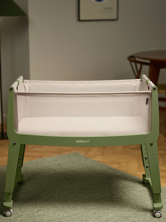 Snuz Snuzpod Studio Cradle with Mattress and Wheels