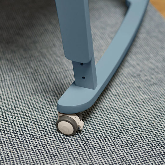 Snuz Babywiege Snuzpod Studio mit Matratze und Rädern Blau