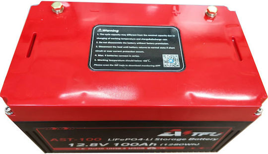 Lifepo4 Batterie 12.8V 100Ah SolarFam