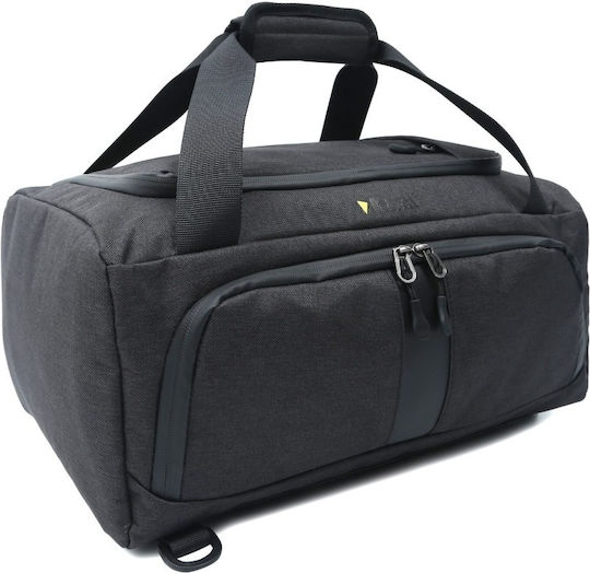 RCM Sak Voyage Back 25l Black Fabric L40xW20xH30cm