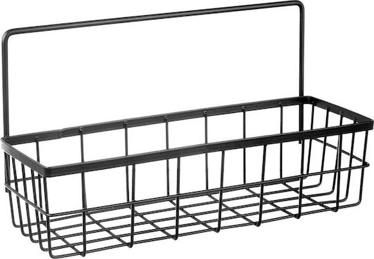 Orion Metal Kitchen Organization Shelf Rack 30x10.5x17cm Black