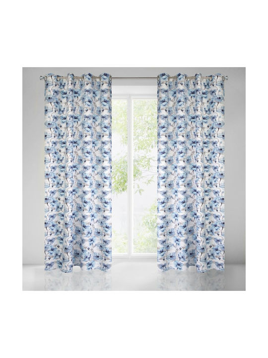 Eurofirany Затъмняваща Пердета С Копчета With Willow 140x250см