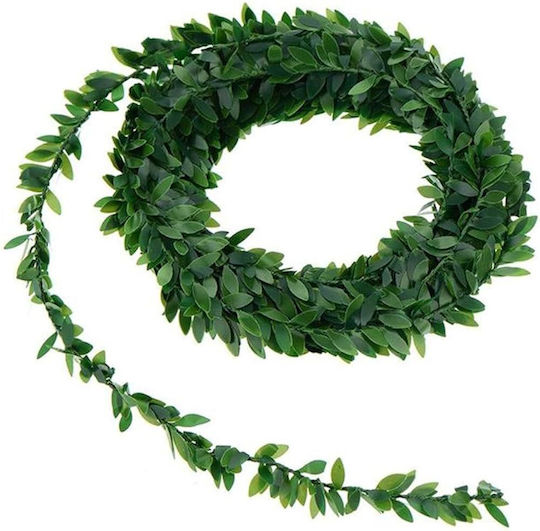 Ghirlandă Iederă Boxwood Frunze Verzi 7.5m