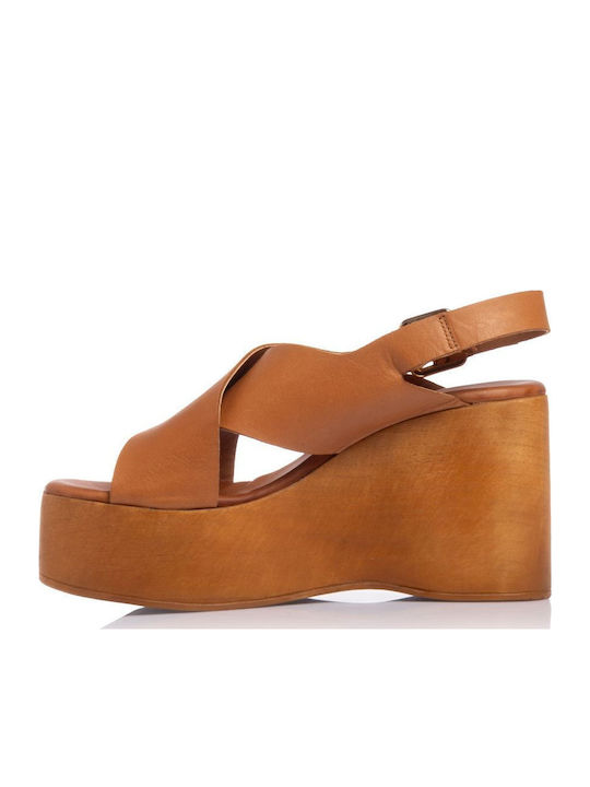 Summer Women's Platforms Tabac Brown