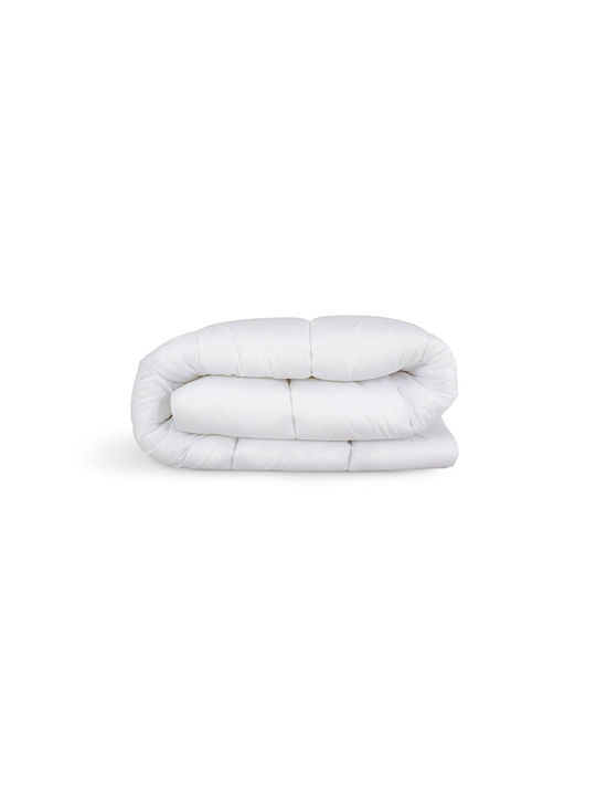 AMW Πάπλωμα Μονό με Γέμιση Microfiber 140x200εκ. 100