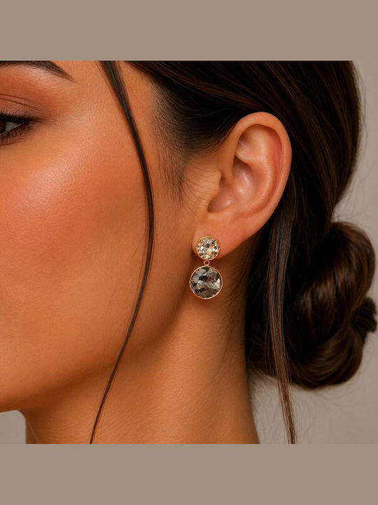 Awear Earrings Dangle Gray