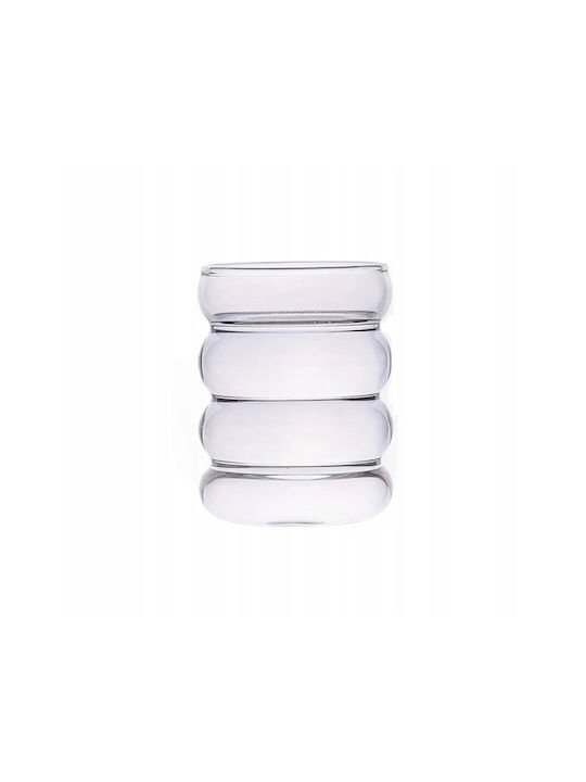 ecarla Ποτήρι Καφέ/Freddo από Γυαλί σε Καφέ Χρώμα 320ml
