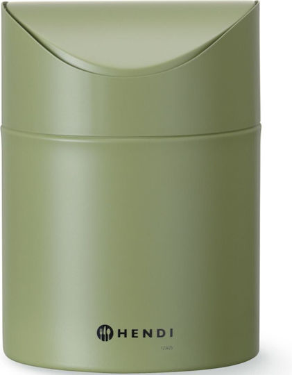 Hendi Μεταλλικό Καλαθάκι Μπάνιου 1.2lt Πράσινο Hendi Μεταλλικό Καλαθάκι Μπάνιου 1.2lt Πράσινο