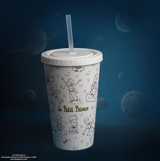Cinereplicas Чаша с Дръжка Термос 475мл Wondrous Wanderer Le Petit Prince с Сламка и Дръжка