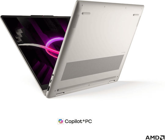 Lenovo Yoga 7 2-in-1 16AGP11 16" OLED FHD+ Touchscreen (Ryzen AI 300 Series-445/16GB/512GB SSD/W11 Home) Seashell (International English Keyboard)