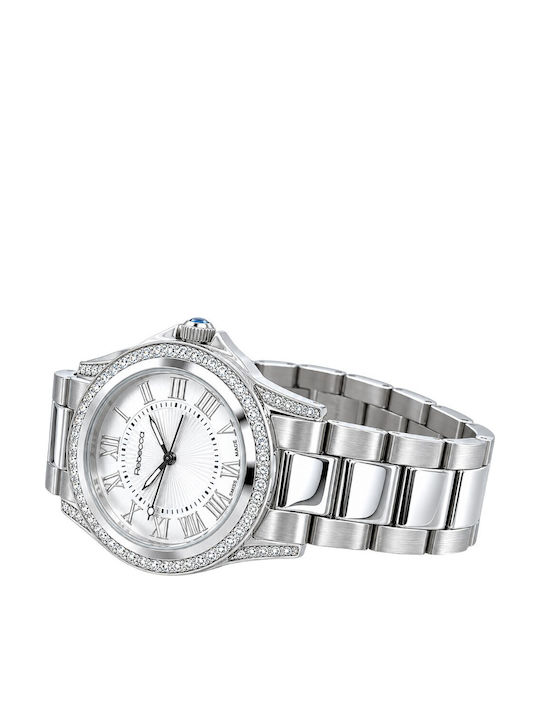Rebecca Damen Uhr mit Silber Metallarmband