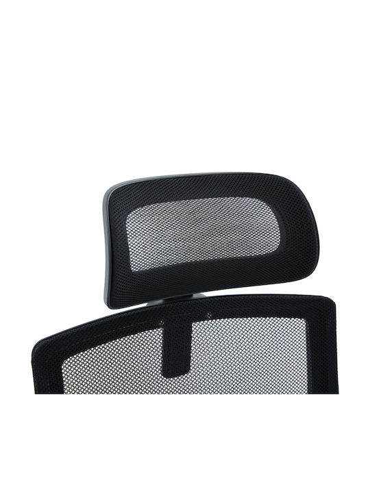 HomeMarkt Velocity Office Chair with Adjustable Arms Black