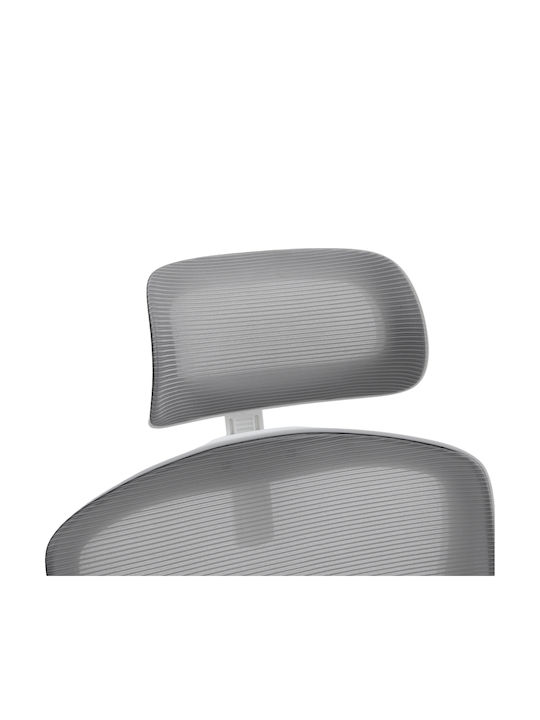 HomeMarkt Floater Scaun De Birou Cu Brațe Reglabile Alb