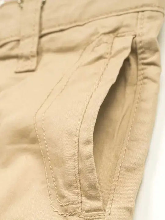 Kinder Shorts & Bermudas Stoff Beige