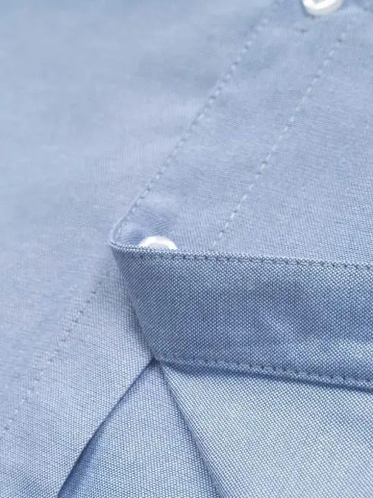Kids Short-Sleeved Blue Shirt