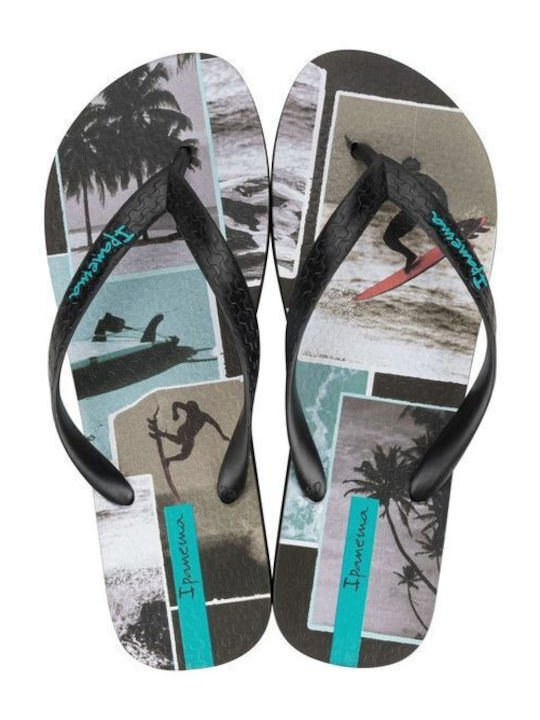 Summer Ανδρικά Flip Flops Μαύρα