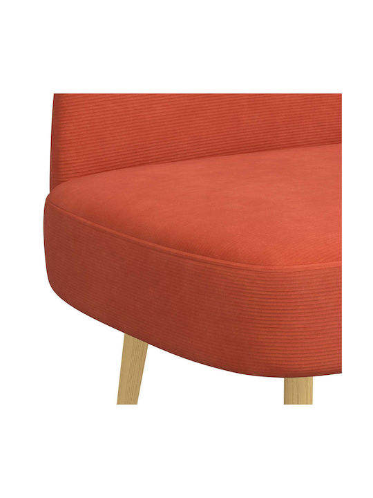 Doppelsitzer Sofa Orange 110x60x76cm