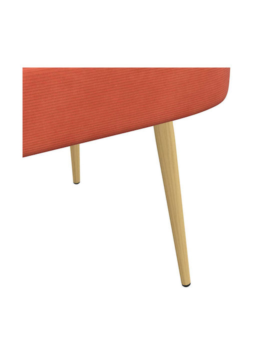 Doppelsitzer Sofa Orange 110x60x76cm