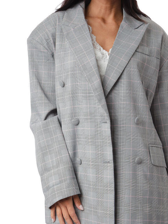 Silia D Women's Gray Blazer