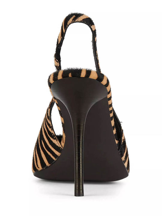 Γόβες Animal Print Καφέ