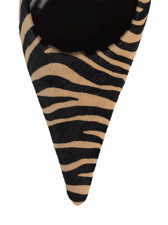 Γόβες Animal Print Καφέ
