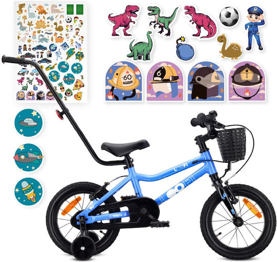 Sun Baby 14" Παιδικό Ποδήλατo BMX με Σκελετό Αλουμινίου Μπλε