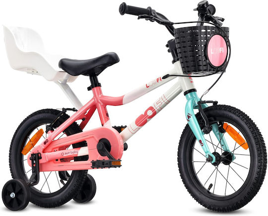 Sun Baby 14" Kids' BMX Bicycle with Aluminum Frame White