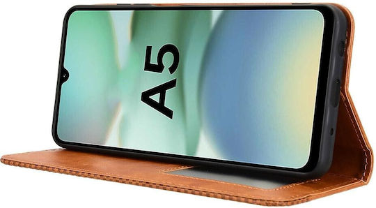 Tel1 Tcl 50 Nxtpaper 5g 50 Pro Nxtpaper 5g Horizontal Magnet Book Brown Mobile Phone Case
