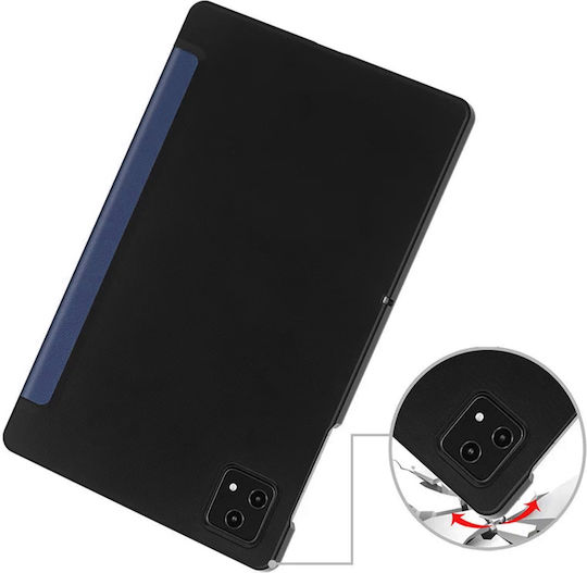 Strado Flip Cover Ανθεκτική Navy Μπλε (T-mobile T Tablet 5g)