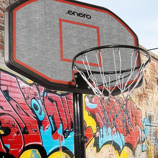 Enero Kinder-Basketballkorb Für Innen Und Außen Mit Ständer Und Ball