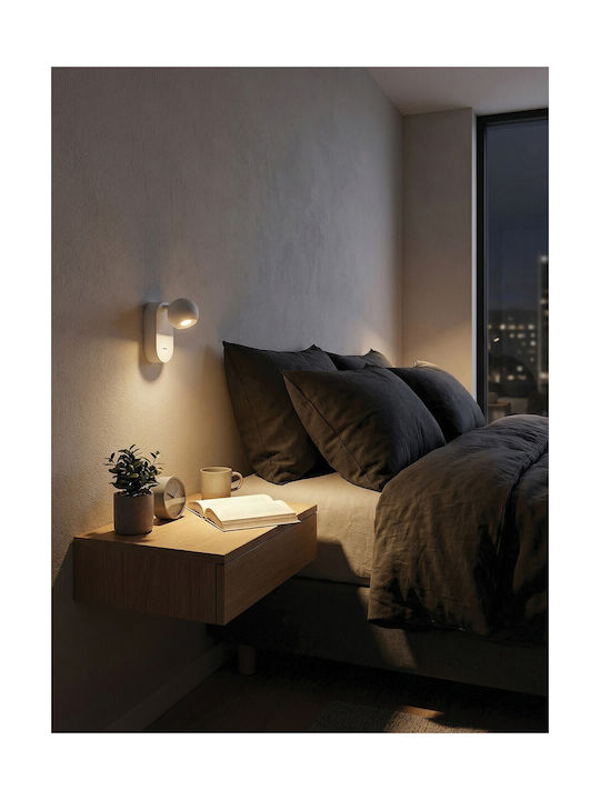 VK Lighting Φωτιστικό Τοίχου με Ενσωματωμένο LED και Θερμό Λευκό Φως Χρυσό