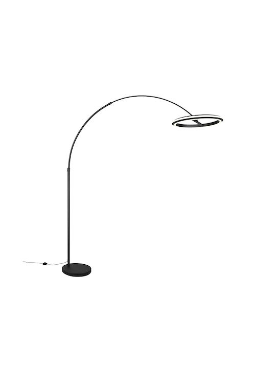 Trio Lighting Amador LED Floor Lamp with Warm White Light 2400lm Black