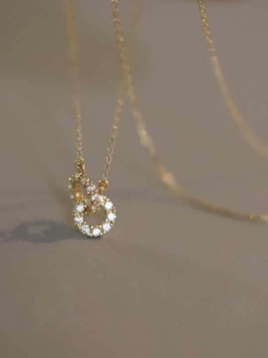 ecarla Necklace From Gold Plated Steel