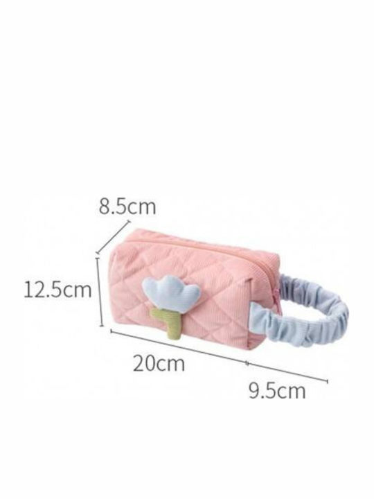 Ecarla Quilted Makeup Bag Pink Tulip Ks101wz1