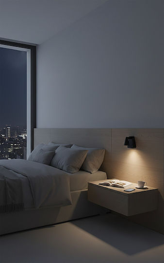 VK Lighting Wall Lamp with Integrated LED and Warm White Light