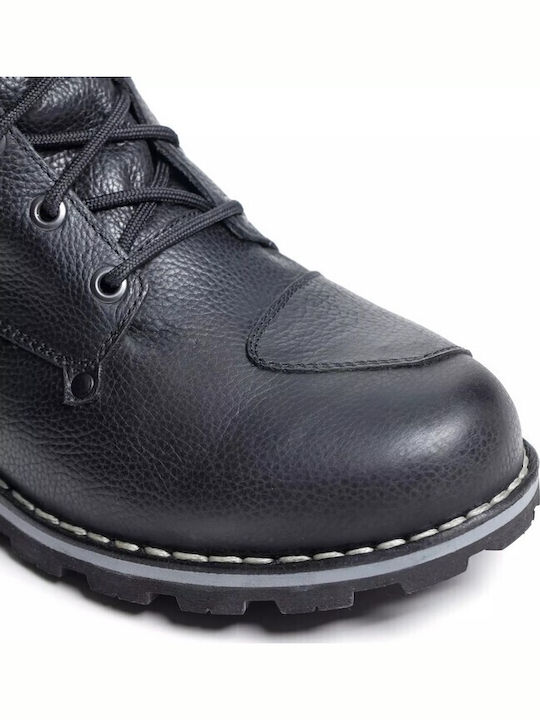 TCX Hero 2 WP Herren Motorradstiefel Leder T-Dry Wasserdicht Schwarz