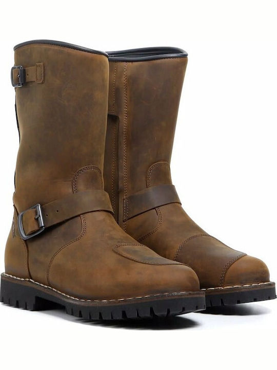 TCX Fuel WP Men's Leather Riding Boots T-Dry Waterproof Brown