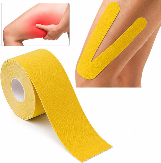 Kinesiology Tape 5cm x 5m Yellow