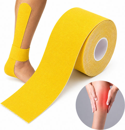 Kinesiology Tape 5cm x 5m Yellow