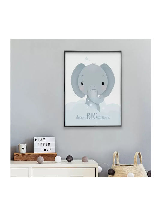 Kids Poster Elephant 50x40cm