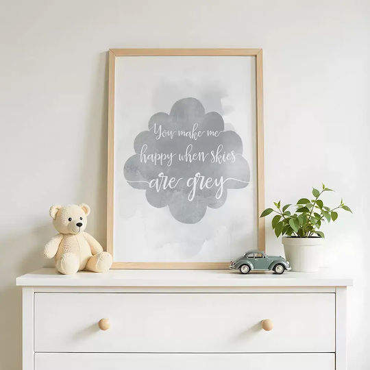 Детски Плакат You Make Me Happy 50x40см