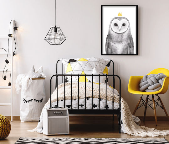 Poster Pentru Copii Queen Owl 50x40cm
