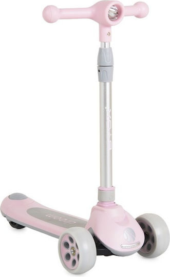 Byox Kids Scooter Foldable 3-Wheel Pink