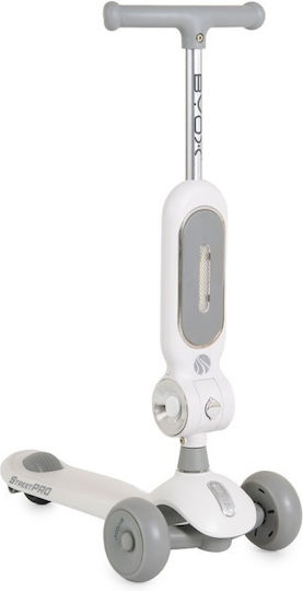 Byox Kids 3-Wheel Scooter with Seat Gray