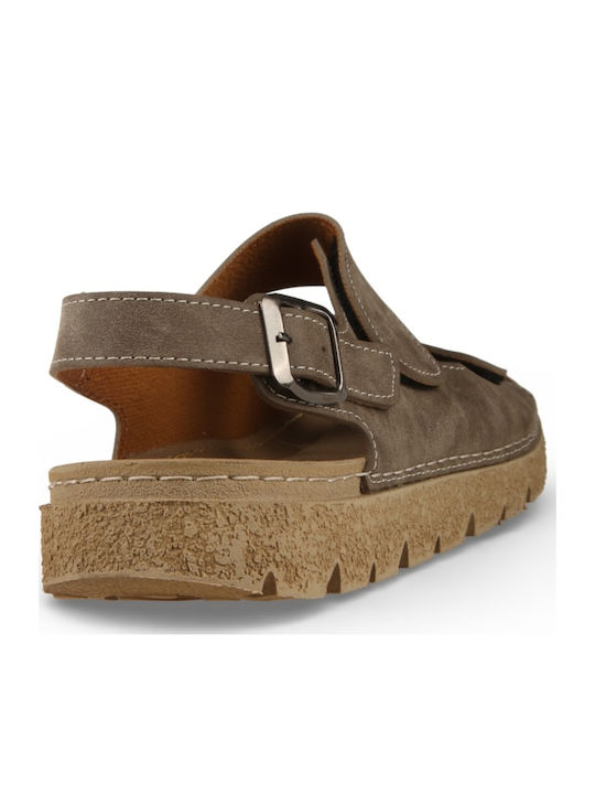 Herrensandalen in Braunen Farbe