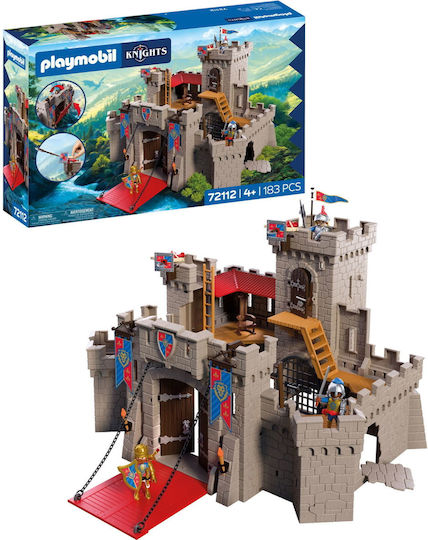 Playmobil Knights Голям Крепост На Лъвскосърдечните Рицари За 4 Години